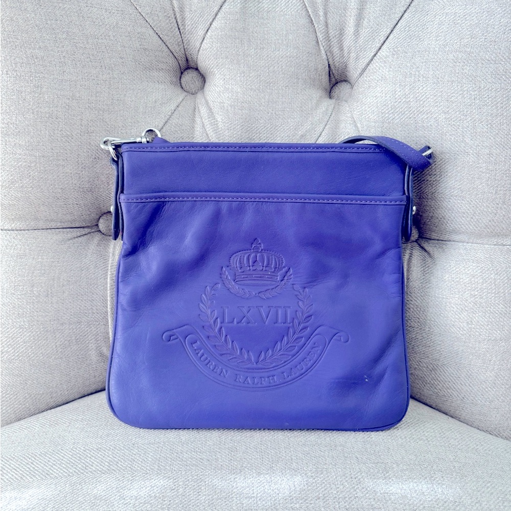 Purple Ralph Lauren Crossbody